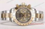2-Tone Fake Rolex Cosmograph Daytona Watch Grey Dial